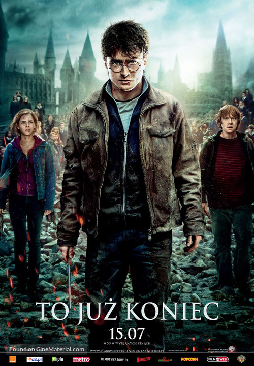 Harry Potter and the Deathly Hallows - Part 2 - Polish Movie Poster