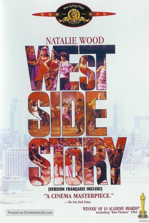 West Side Story - Canadian DVD movie cover