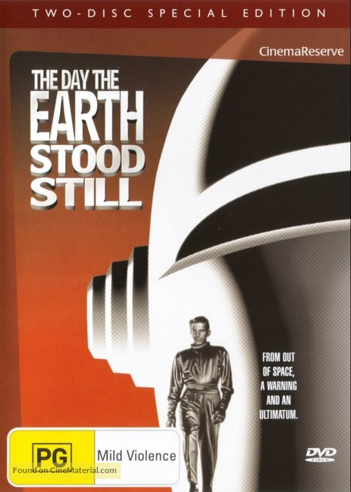 The Day the Earth Stood Still - Australian Movie Cover