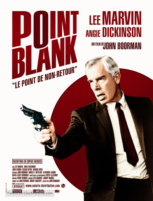 Point Blank - French Re-release movie poster