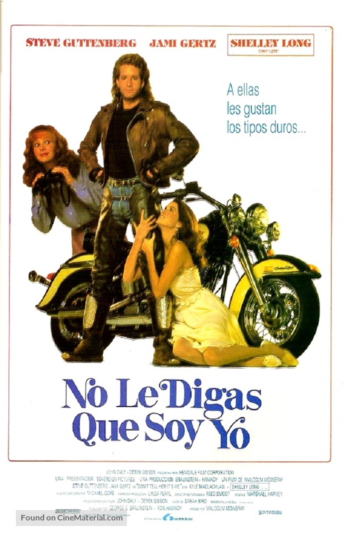 Don&#039;t Tell Her It&#039;s Me - Spanish VHS movie cover