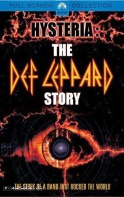 Hysteria: The Def Leppard Story - British DVD movie cover