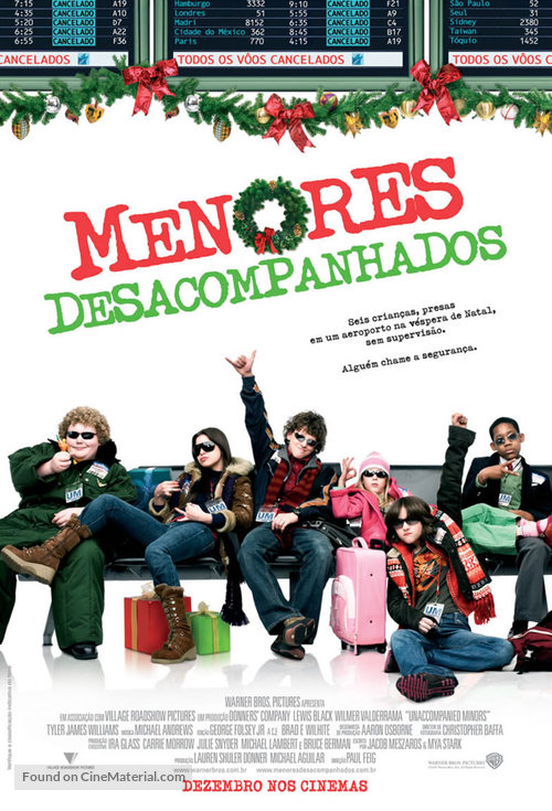 Unaccompanied Minors - Brazilian Movie Poster