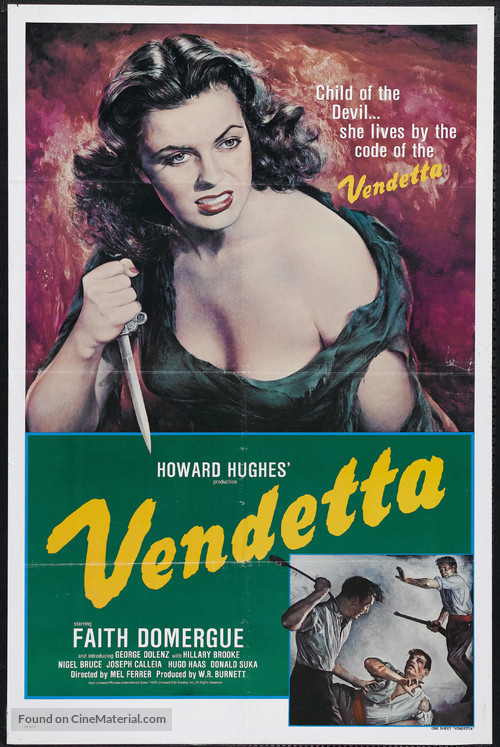 Vendetta - Re-release movie poster
