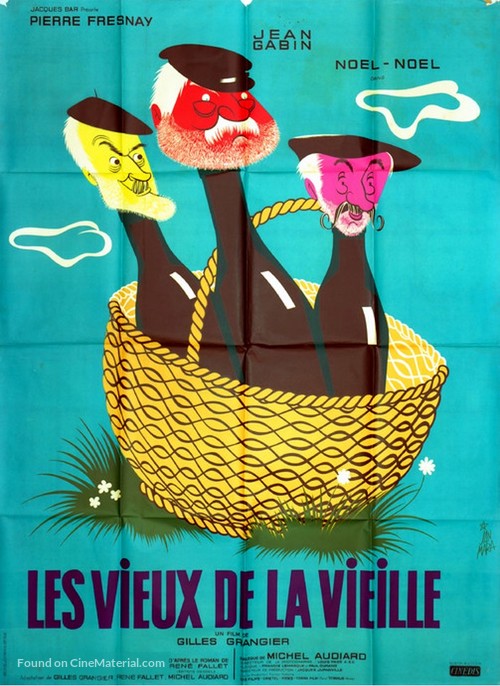 Les vieux de la vieille - French Movie Poster