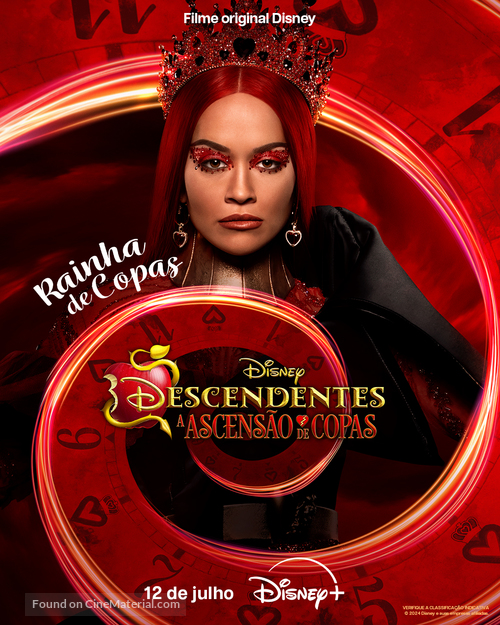 Descendants: The Rise of Red - Brazilian Movie Poster