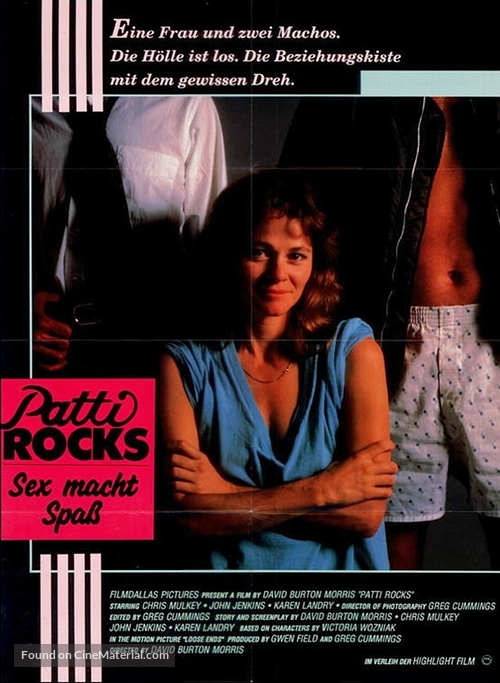 Patti Rocks - German Movie Poster