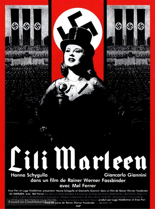 Lili Marleen - French Movie Poster