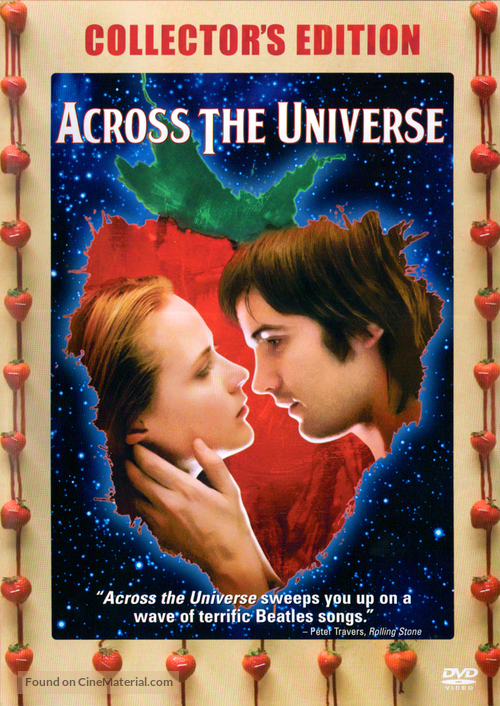 Across the Universe - Thai DVD movie cover