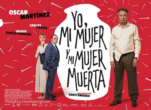 Yo, mi mujer y mi mujer muerta - Argentinian Movie Poster