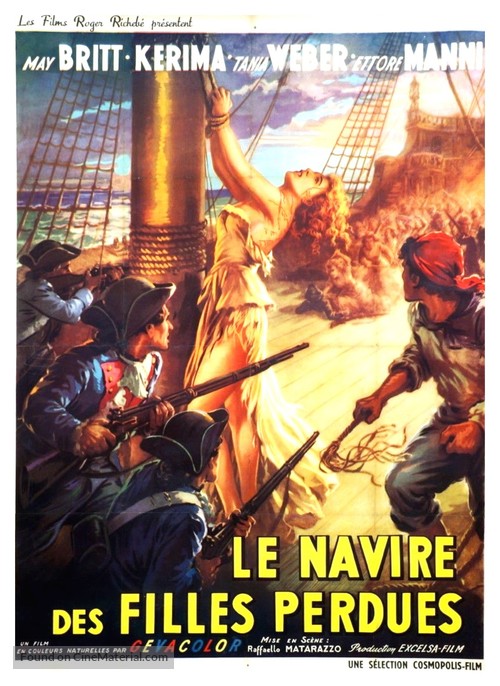 La nave delle donne maledette - French Movie Poster