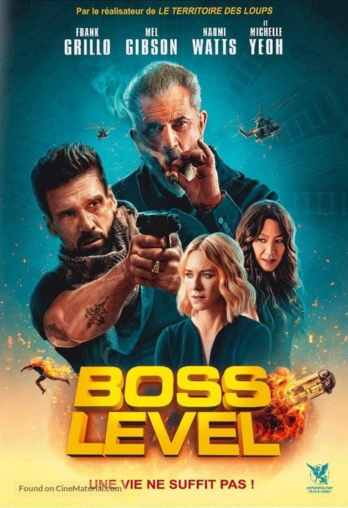 Boss Level - French DVD movie cover