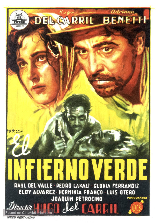 Las aguas bajan turbias - Spanish Movie Poster