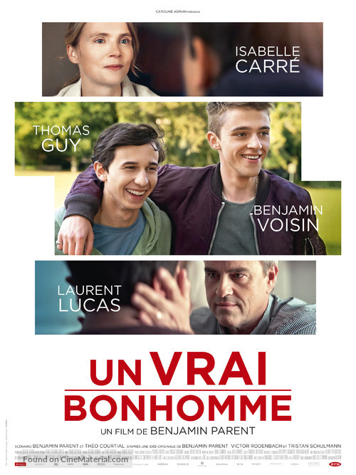 Un vrai bonhomme - French Movie Poster