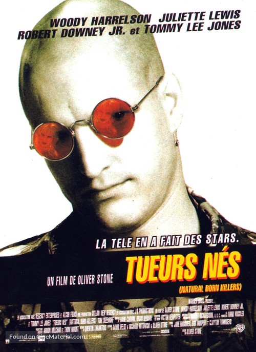 Natural Born Killers - French Movie Poster