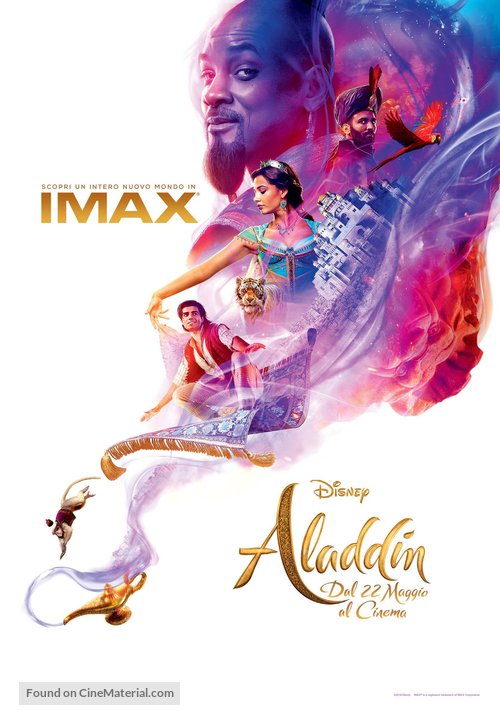 Aladdin - Italian Movie Poster