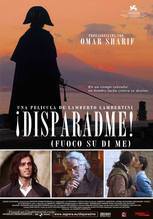 Fuoco su di me - Spanish Movie Poster