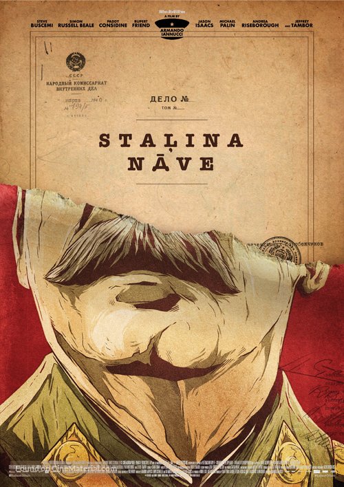 The Death of Stalin - Latvian Movie Poster