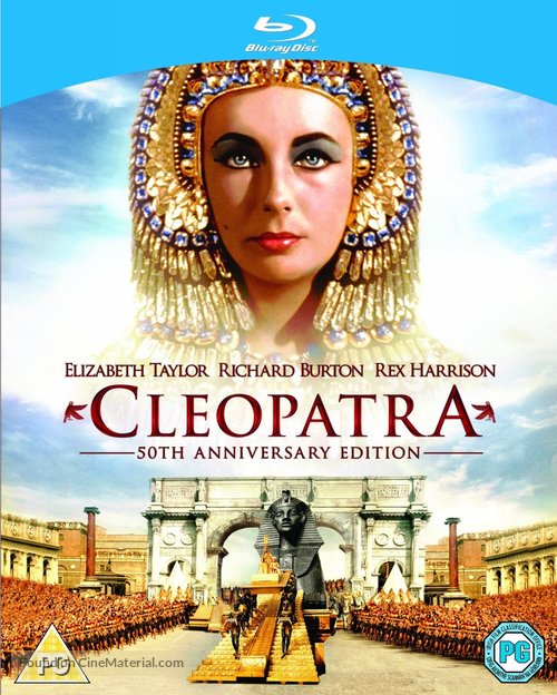 Cleopatra - British Blu-Ray movie cover