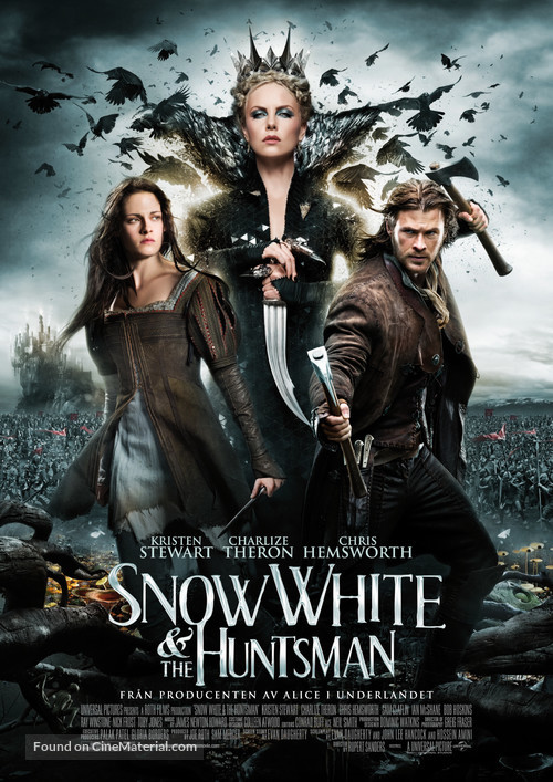 Snow White and the Huntsman - Swedish Movie Poster