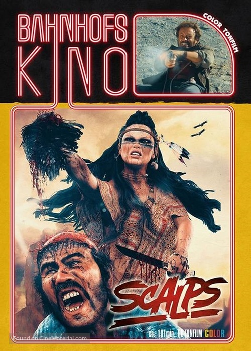 Scalps - German Blu-Ray movie cover