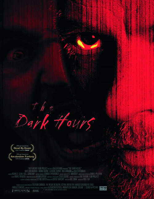 The Dark Hours - British Movie Poster