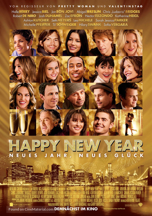 New Year&#039;s Eve - German Movie Poster