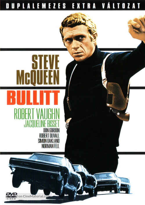 Bullitt - Hungarian DVD movie cover