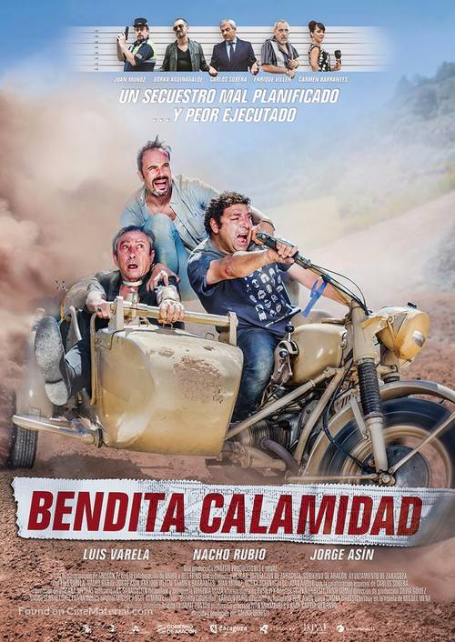 Bendita calamidad - Spanish Movie Poster