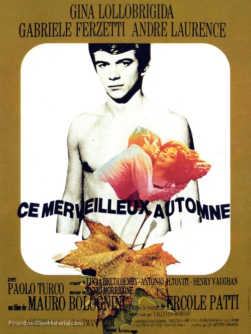 Un bellissimo novembre - French Movie Poster
