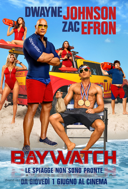 Baywatch - Italian Movie Poster