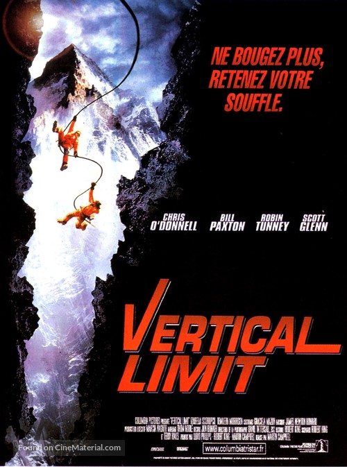 Vertical Limit - French Movie Poster