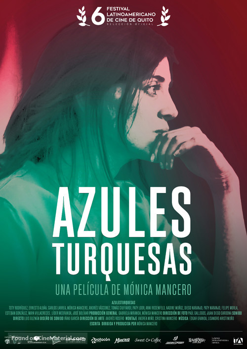 Azules turquesas - Ecuadorian Movie Poster