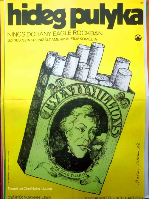 Cold Turkey - Hungarian Movie Poster