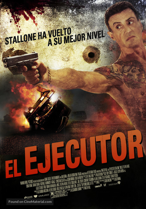 Bullet to the Head - Peruvian Movie Poster