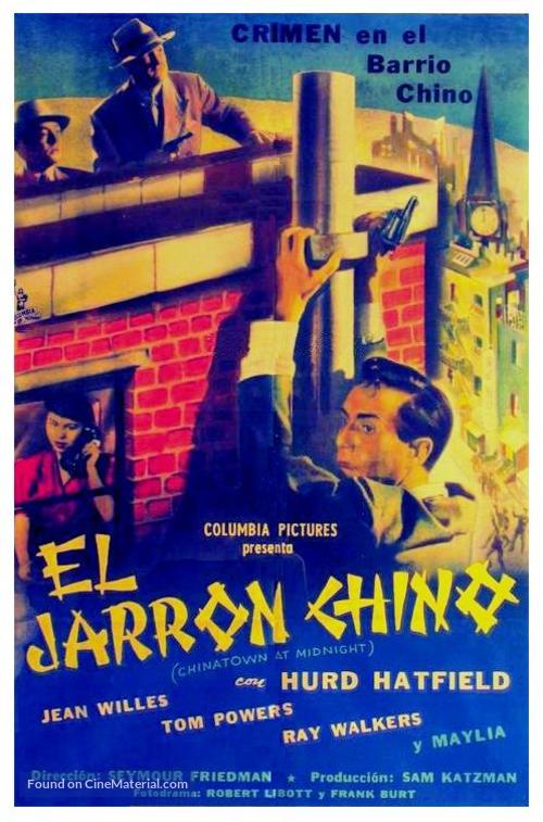 Chinatown at Midnight - Argentinian Movie Poster