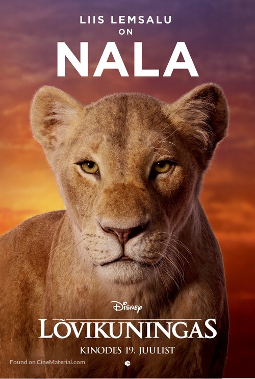 The Lion King - Estonian Movie Poster