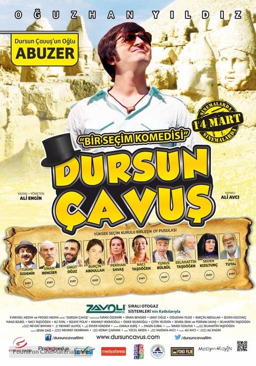 Dursun &Ccedil;avus - Turkish Movie Poster