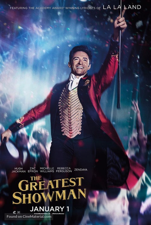 The Greatest Showman - British Movie Poster