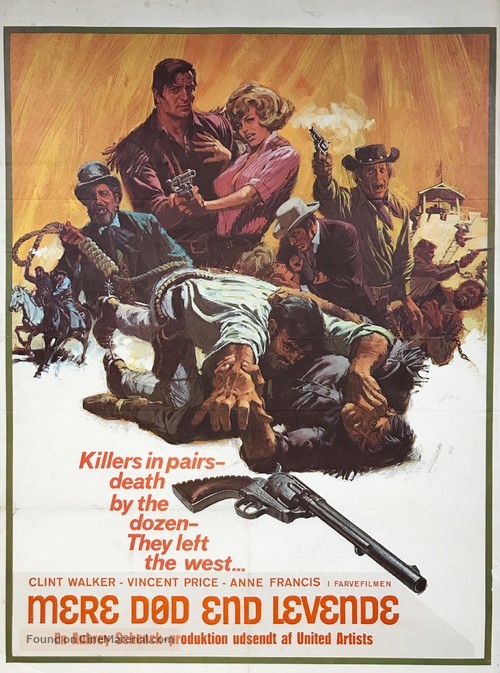 More Dead Than Alive - Danish Movie Poster