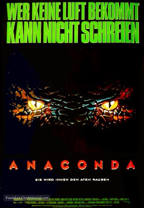 Anaconda - German Movie Poster