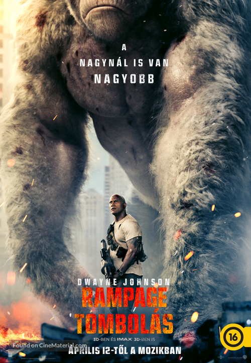 Rampage - Hungarian Movie Poster