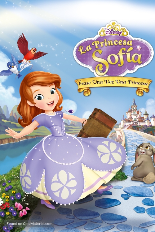 Sofia the First: Once Upon a Princess - Mexican Movie Cover