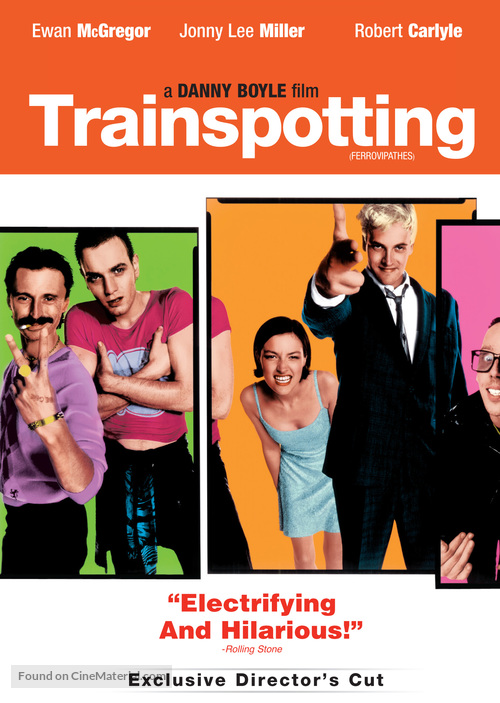 Trainspotting - Canadian DVD movie cover