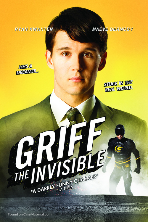 Griff the Invisible - DVD movie cover