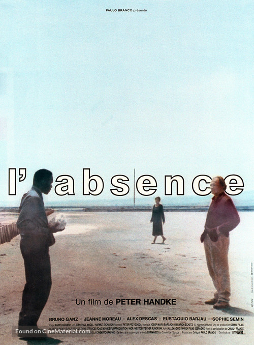 L&#039;absence - French Movie Poster