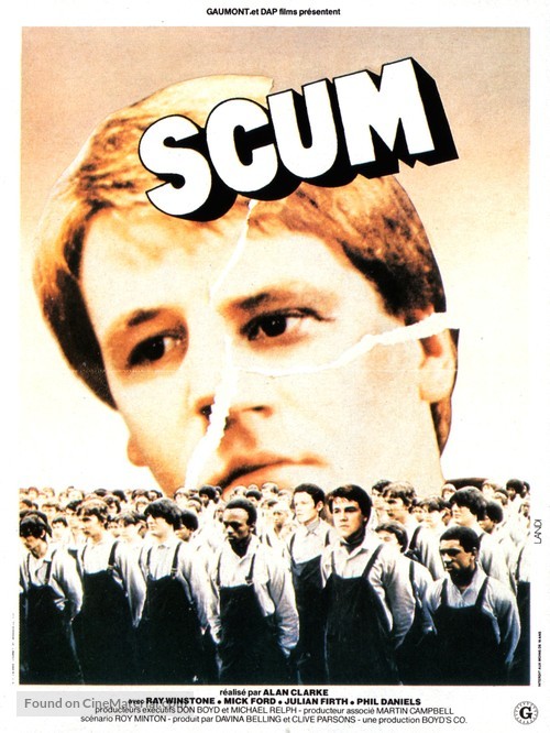 Scum - French Movie Poster