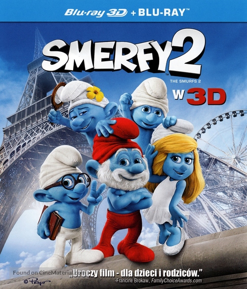 The Smurfs 2 - Polish Blu-Ray movie cover