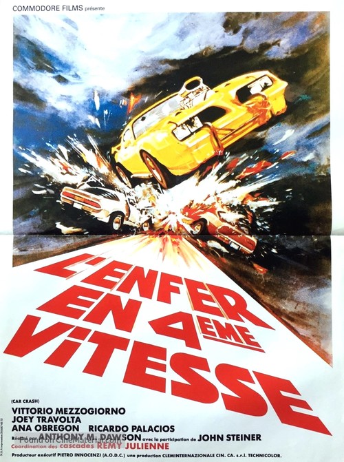Car Crash - French Movie Poster