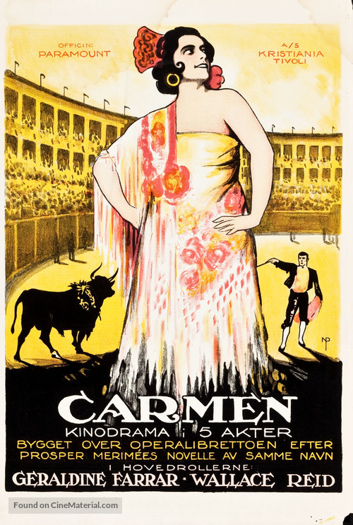 Carmen - Norwegian Movie Poster